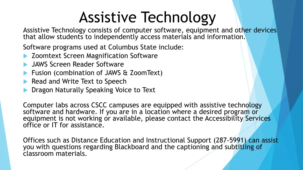 assistive technology assistive technology