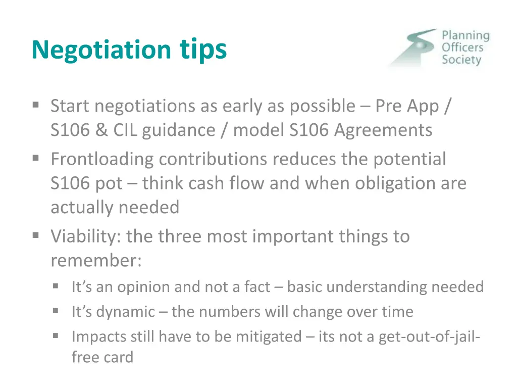 negotiation tips