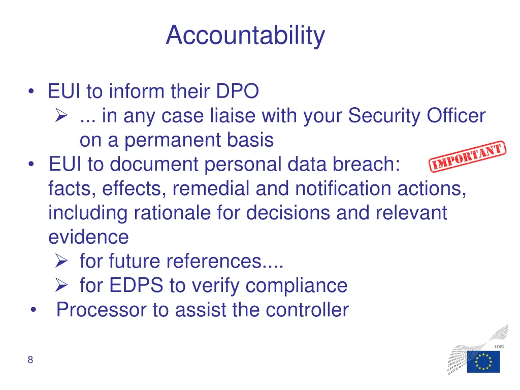 accountability