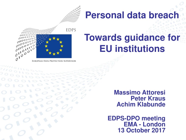 personal data breach