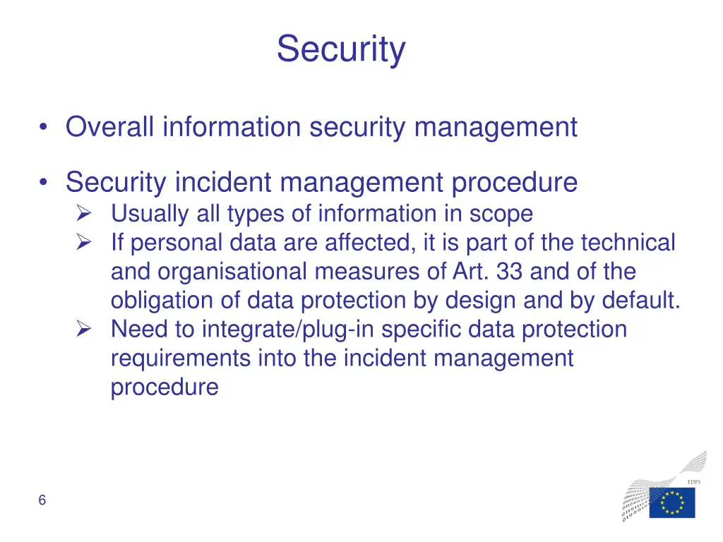 security