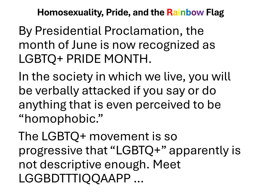 homosexuality pride and the rainbow flag