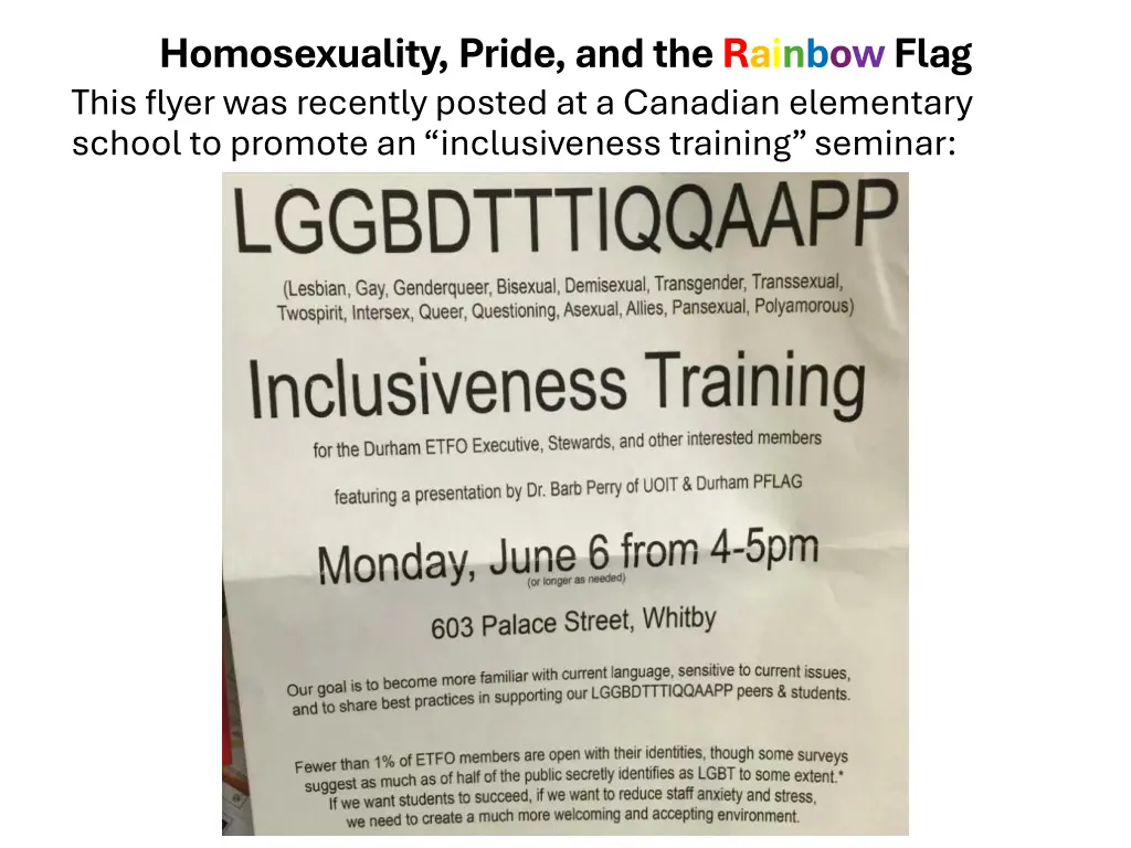 homosexuality pride and the rainbow flag this