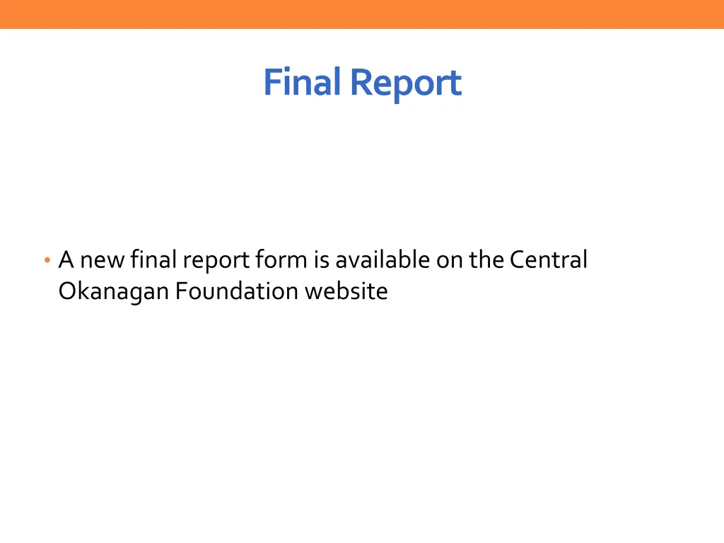 final report