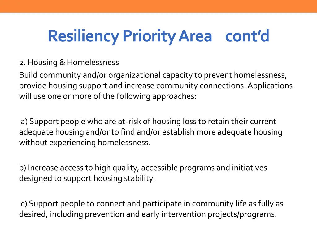 resiliency priority area cont d 1
