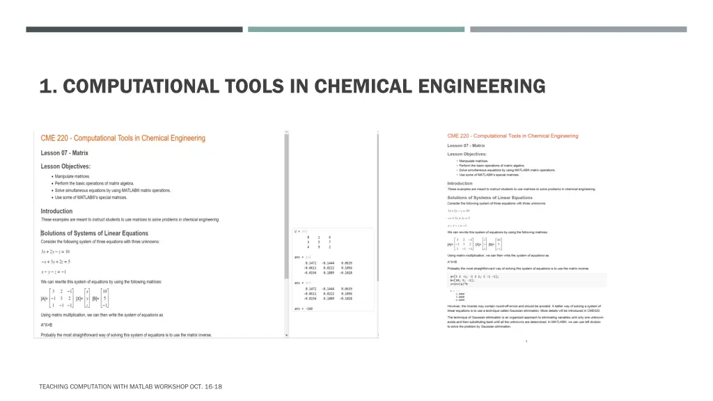 1 computational tools in chemical engineering