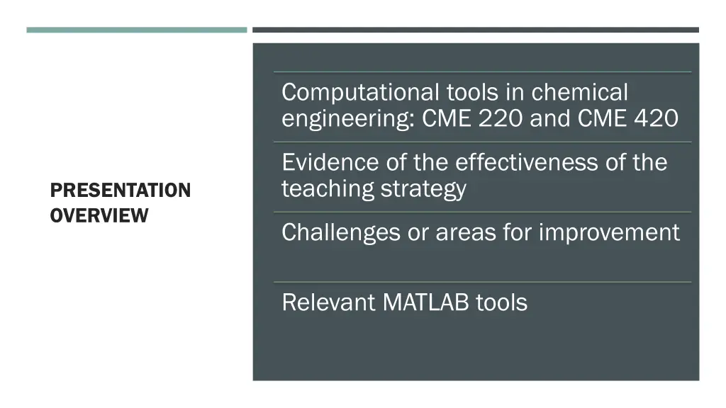 computational tools in chemical engineering