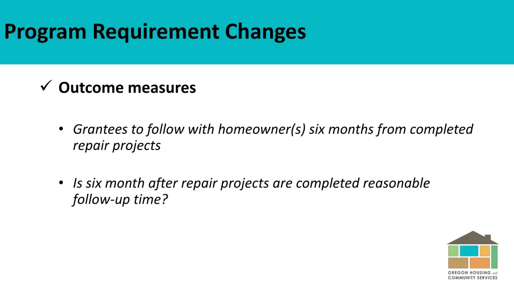 program requirement changes 2