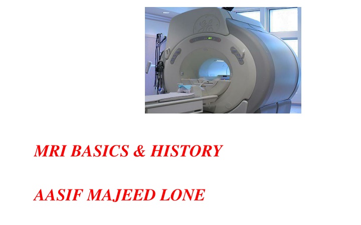 mri basics history