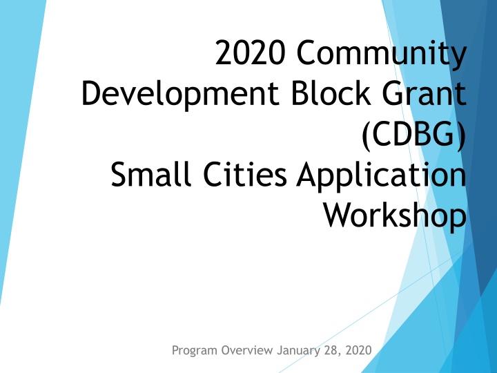 2020 community