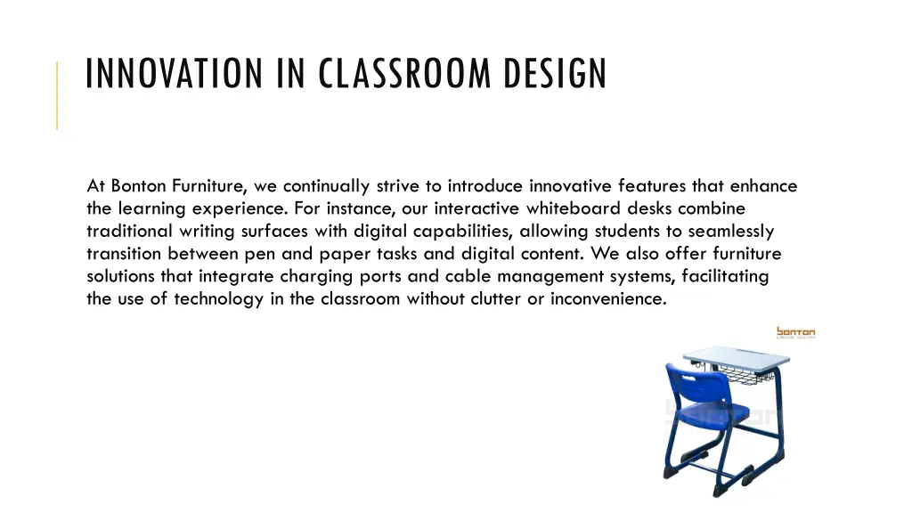 innovation in classroom design