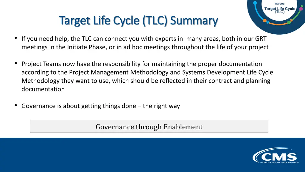 target life cycle tlc summary target life cycle
