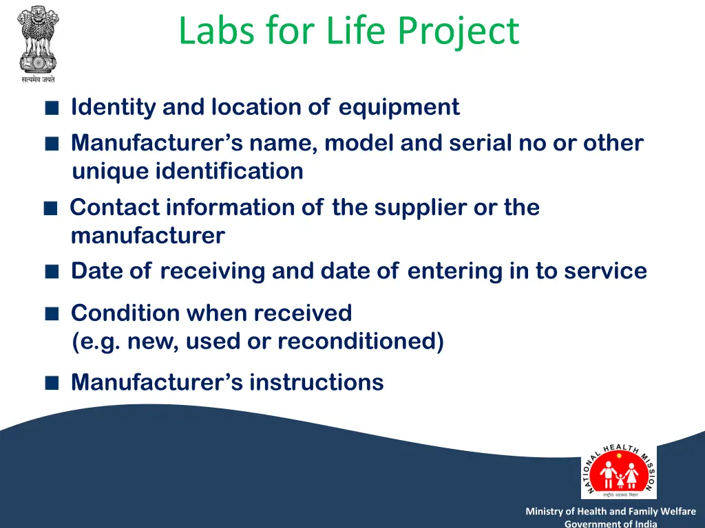 labs for life project 26
