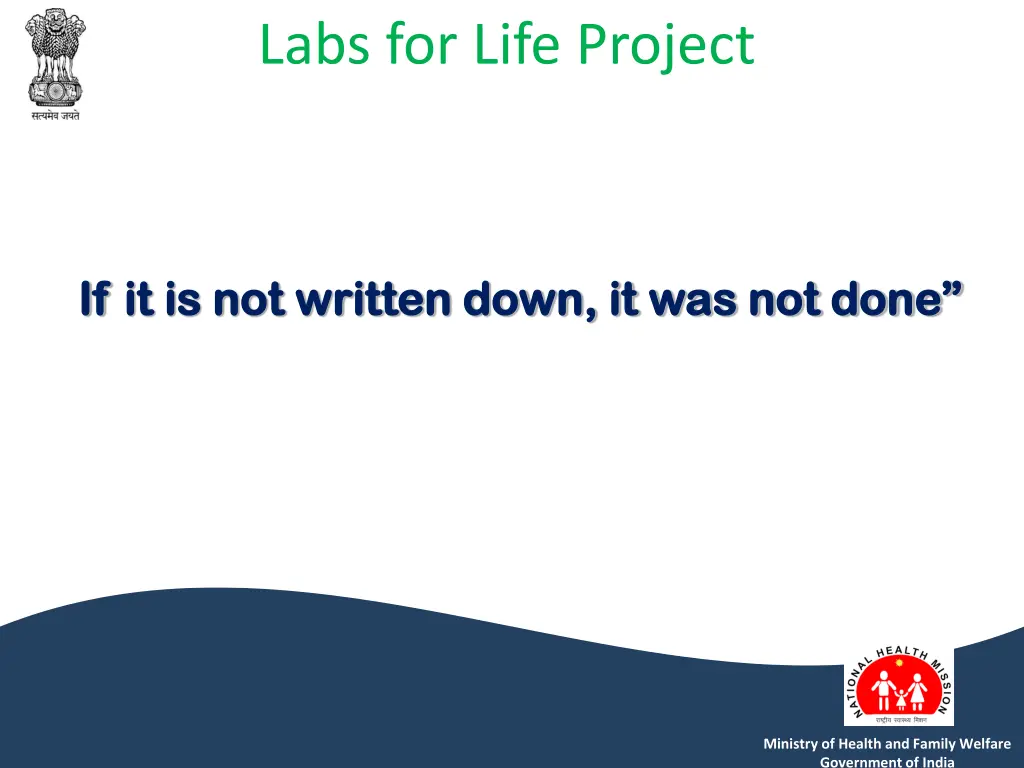 labs for life project 28