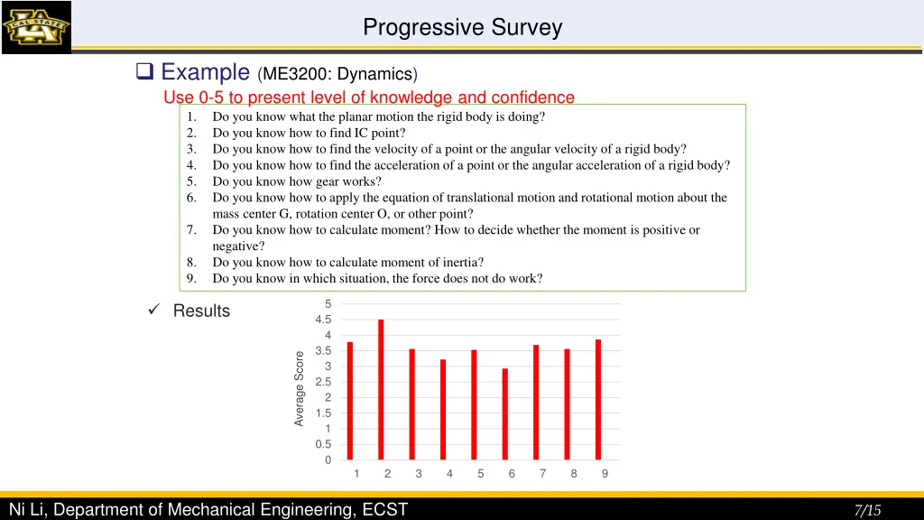 progressive survey 1