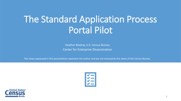 the standard application process the standard