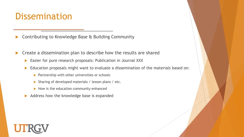dissemination