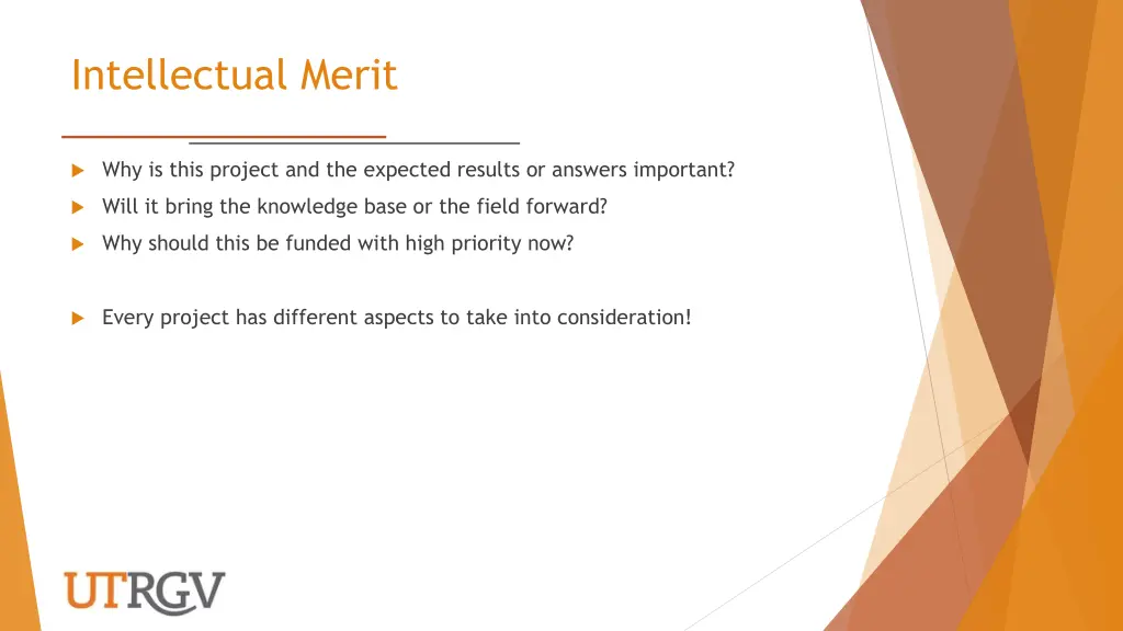 intellectual merit