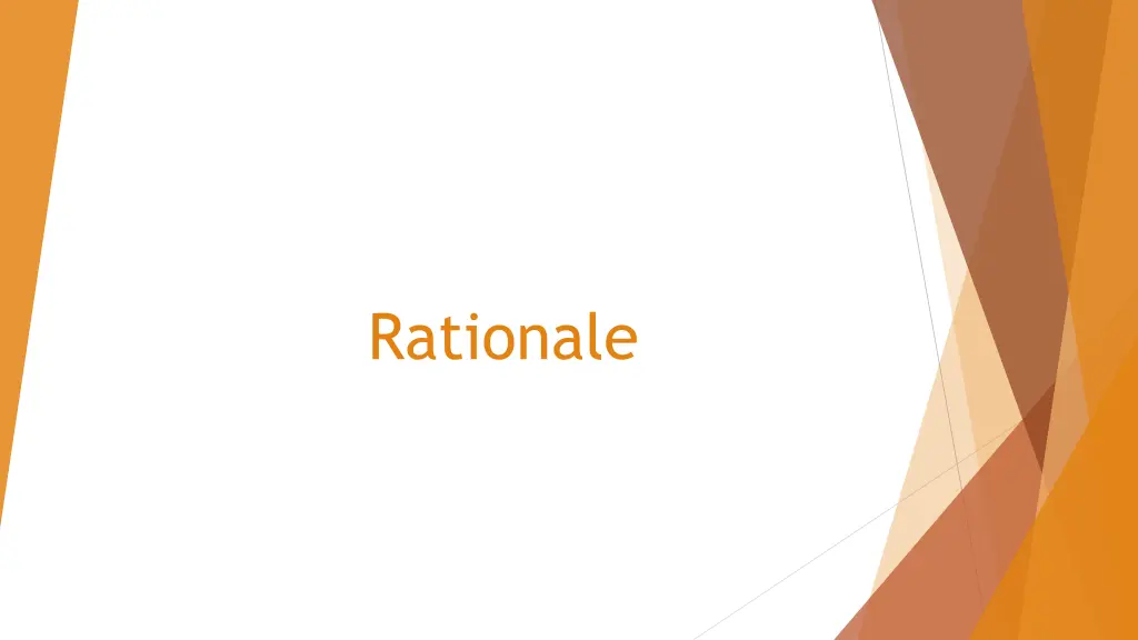 rationale