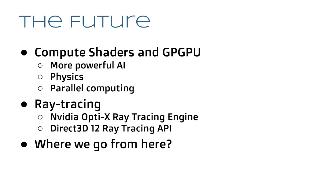 the future