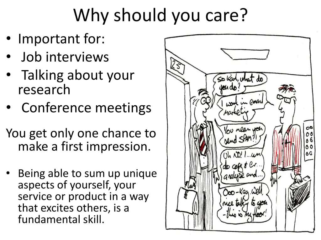 why should you care important for job interviews