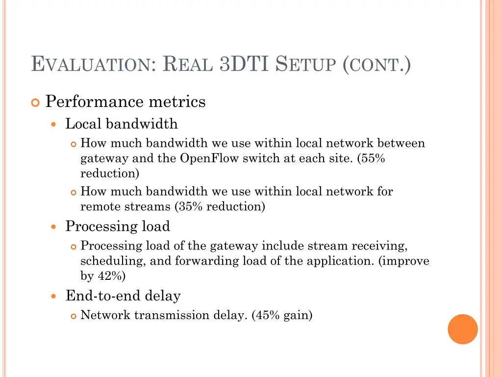 e valuation r eal 3dti s etup cont