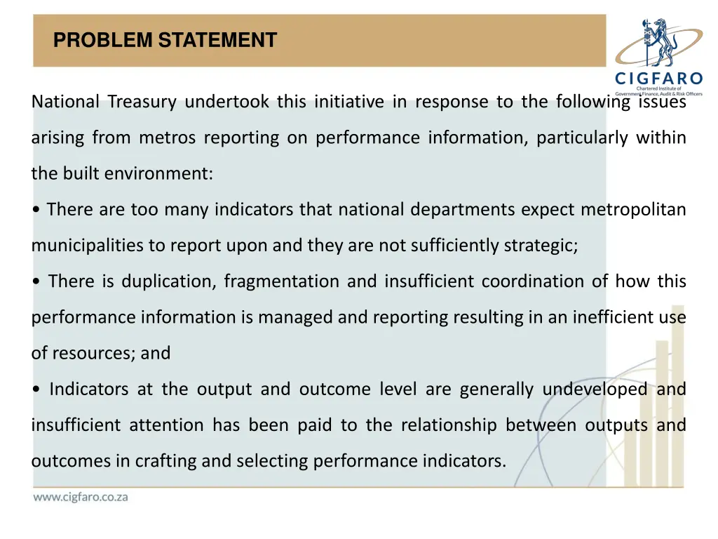 problem statement