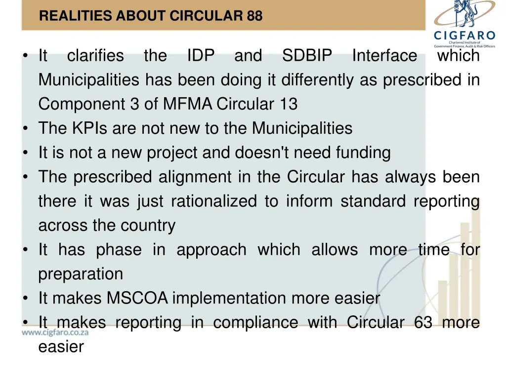 realities about circular 88