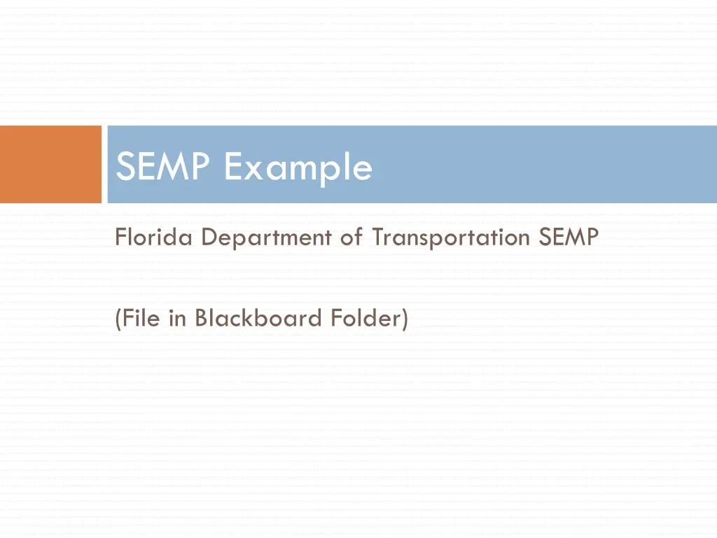semp example