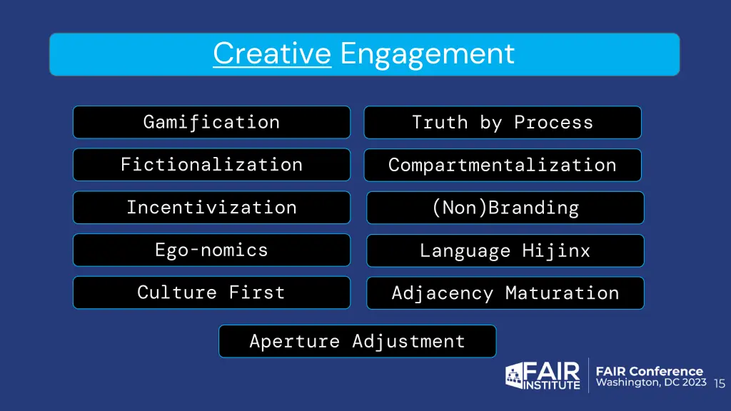 creative engagement