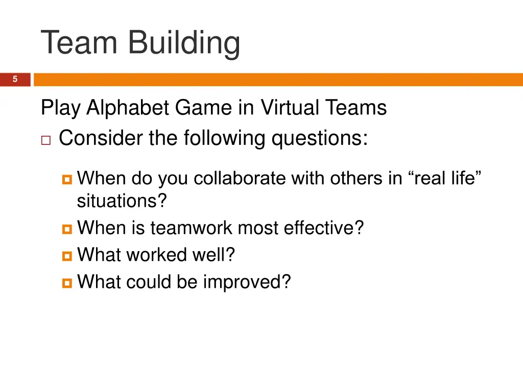 team building 1