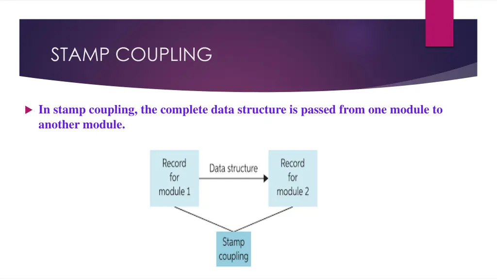stamp coupling