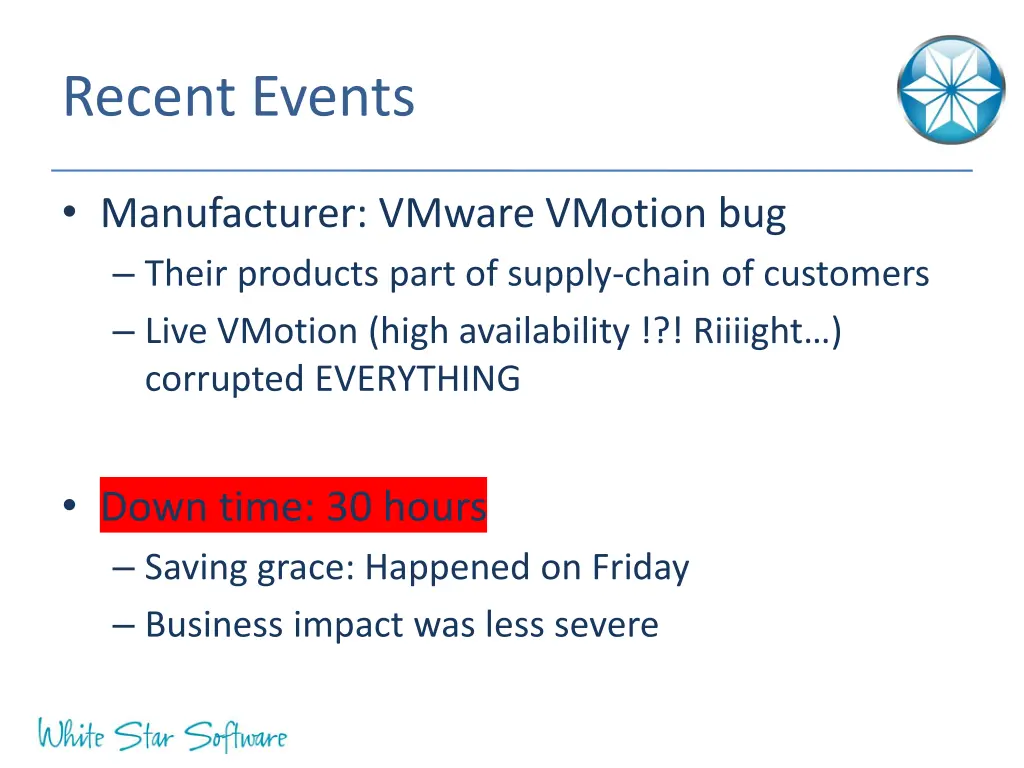 recent events 2