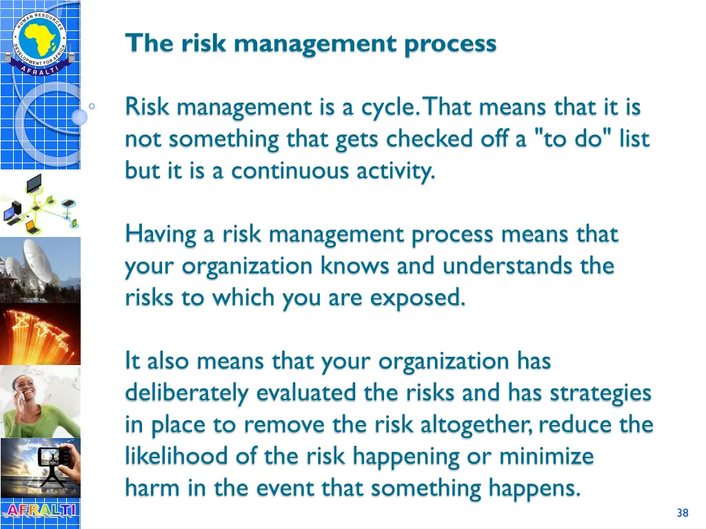 the risk management process