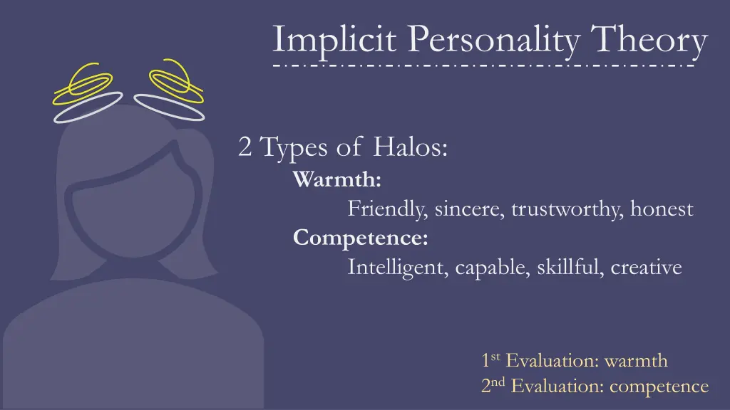 implicit personality theory