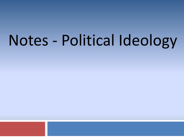 notes political ideology