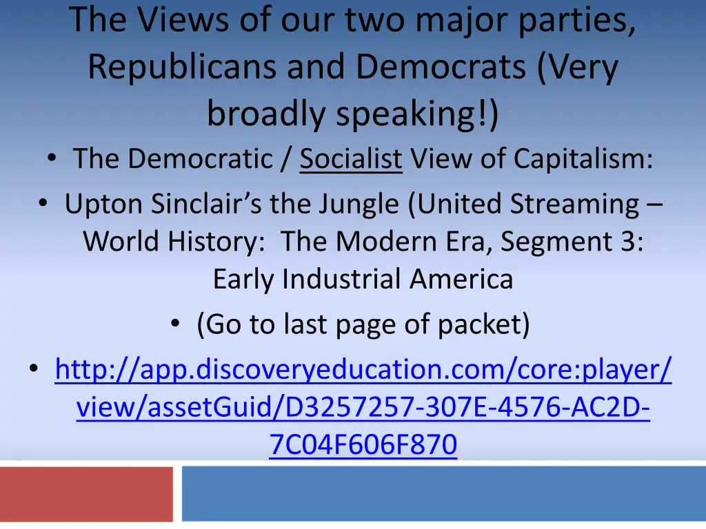 the views of our two major parties republicans 3