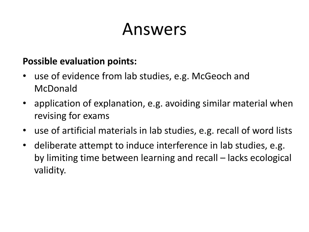 answers 1