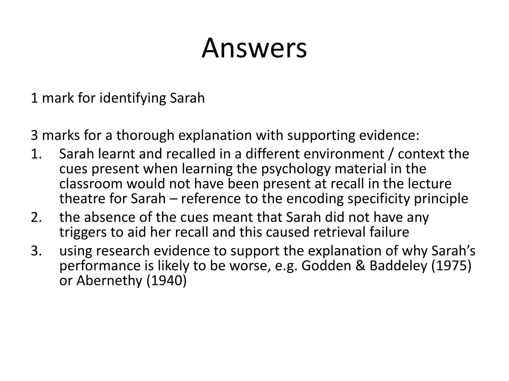 answers 2