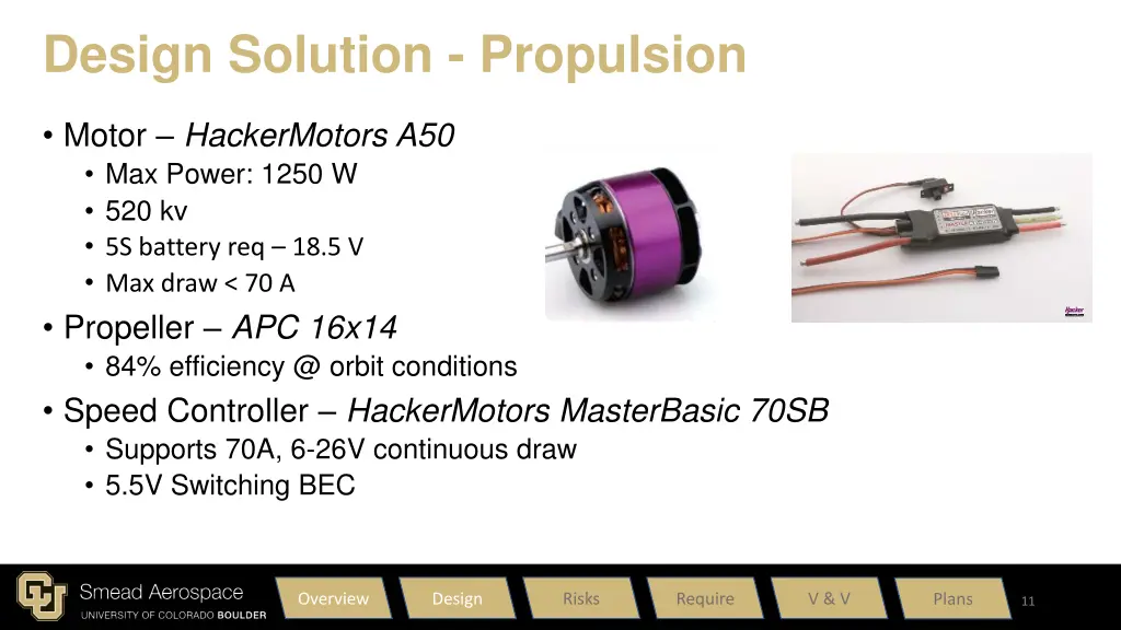 design solution propulsion