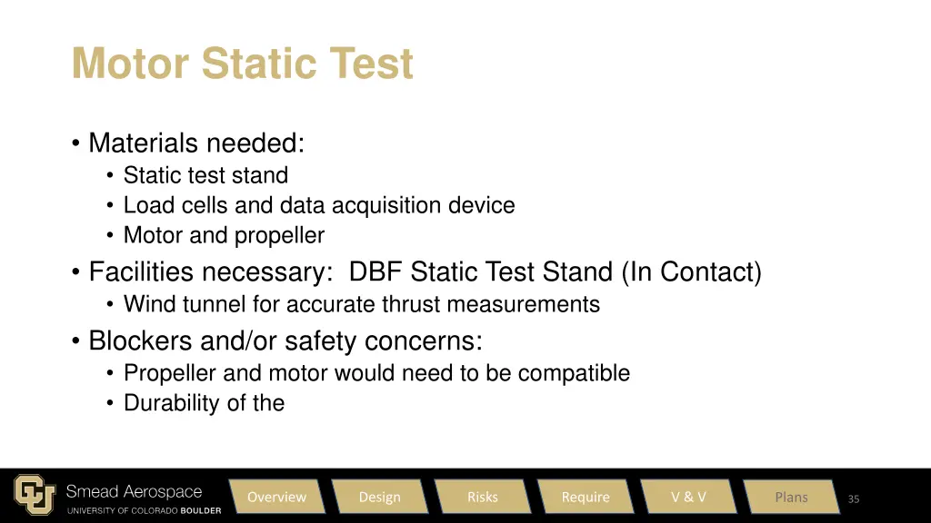 motor static test 2