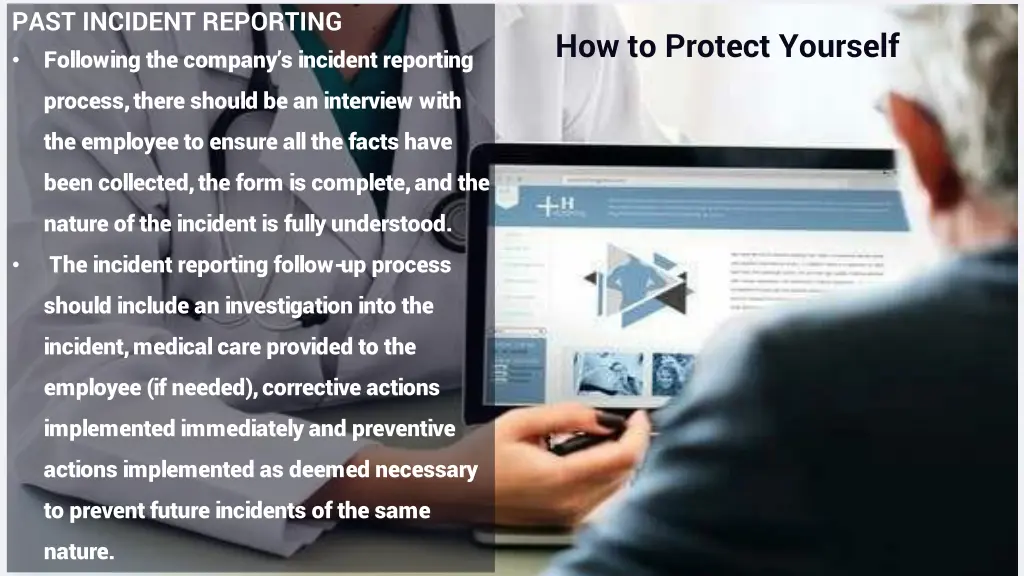 past incident reporting following the company