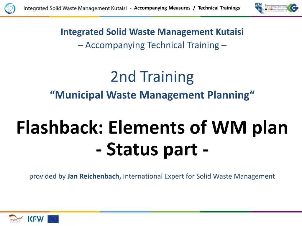 accompanying measures technical trainings 1