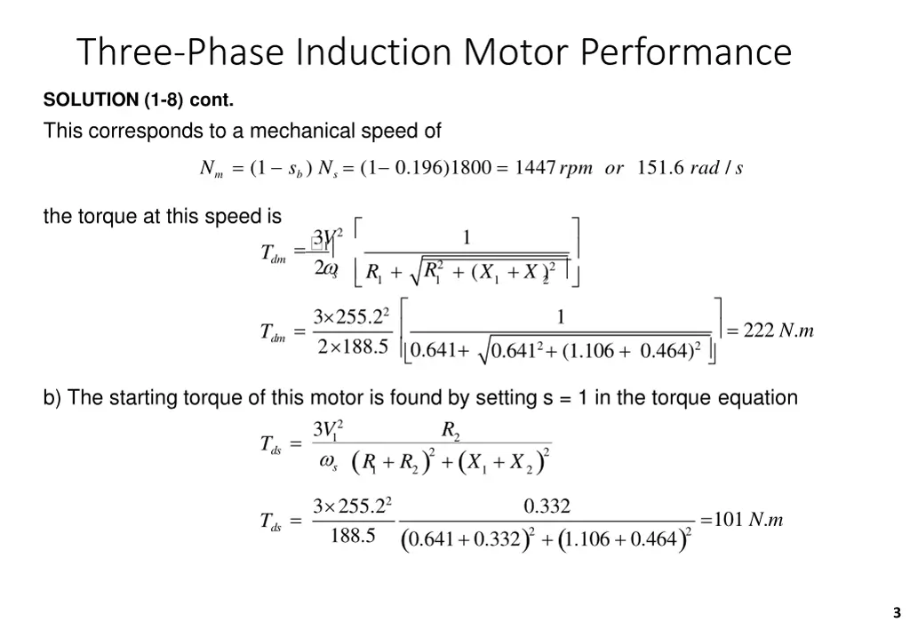 three phase induction motor performance 1