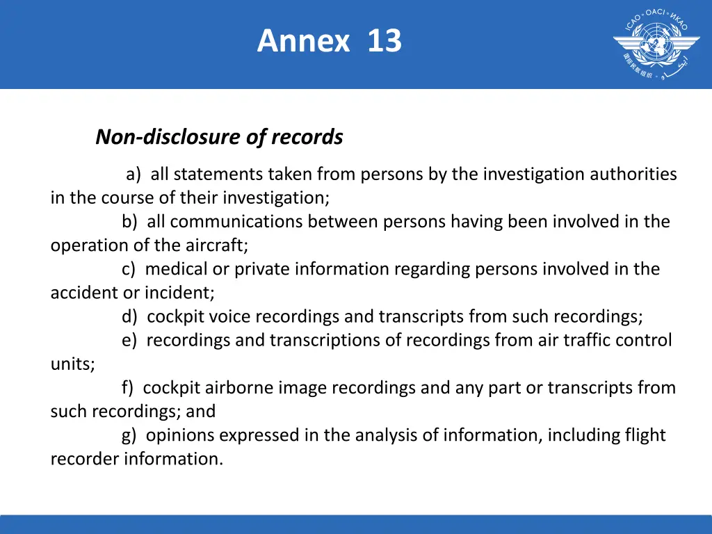 annex 13 1