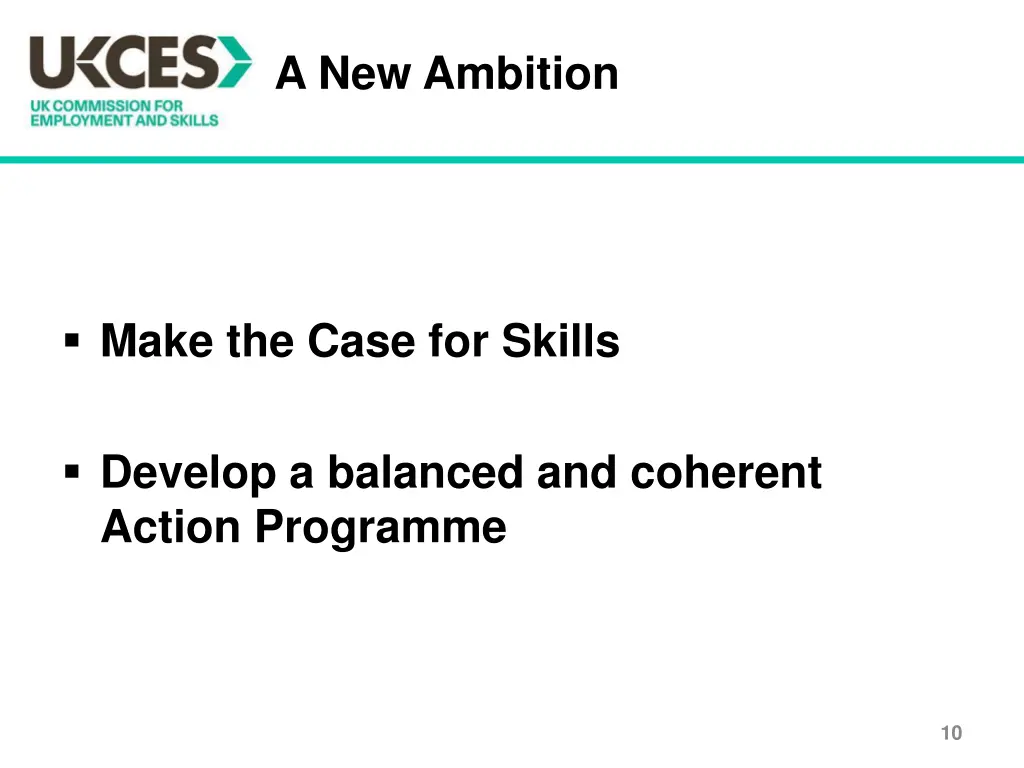 a new ambition 3