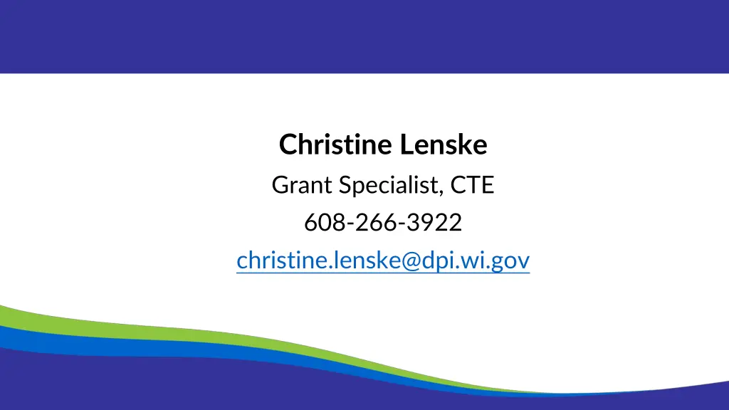 christine lenske grant specialist
