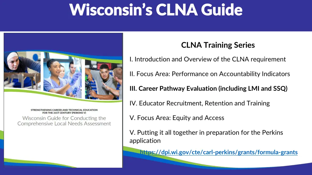 wisconsin s clna guide wisconsin s clna guide