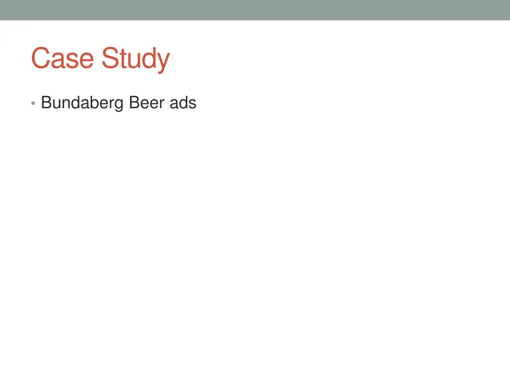 case study