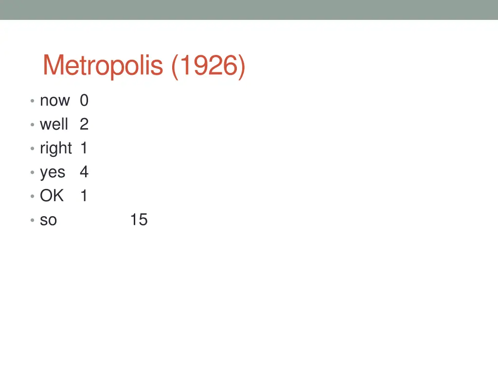 metropolis 1926